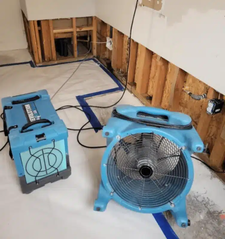 Water damage restoration equipment